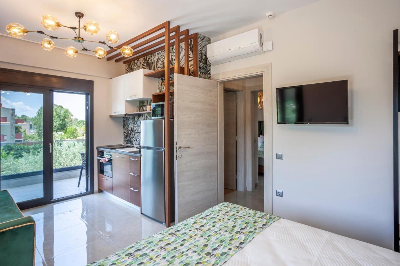 Olia Seaside Residence 120M From The Beach 페프코초리 외부 사진