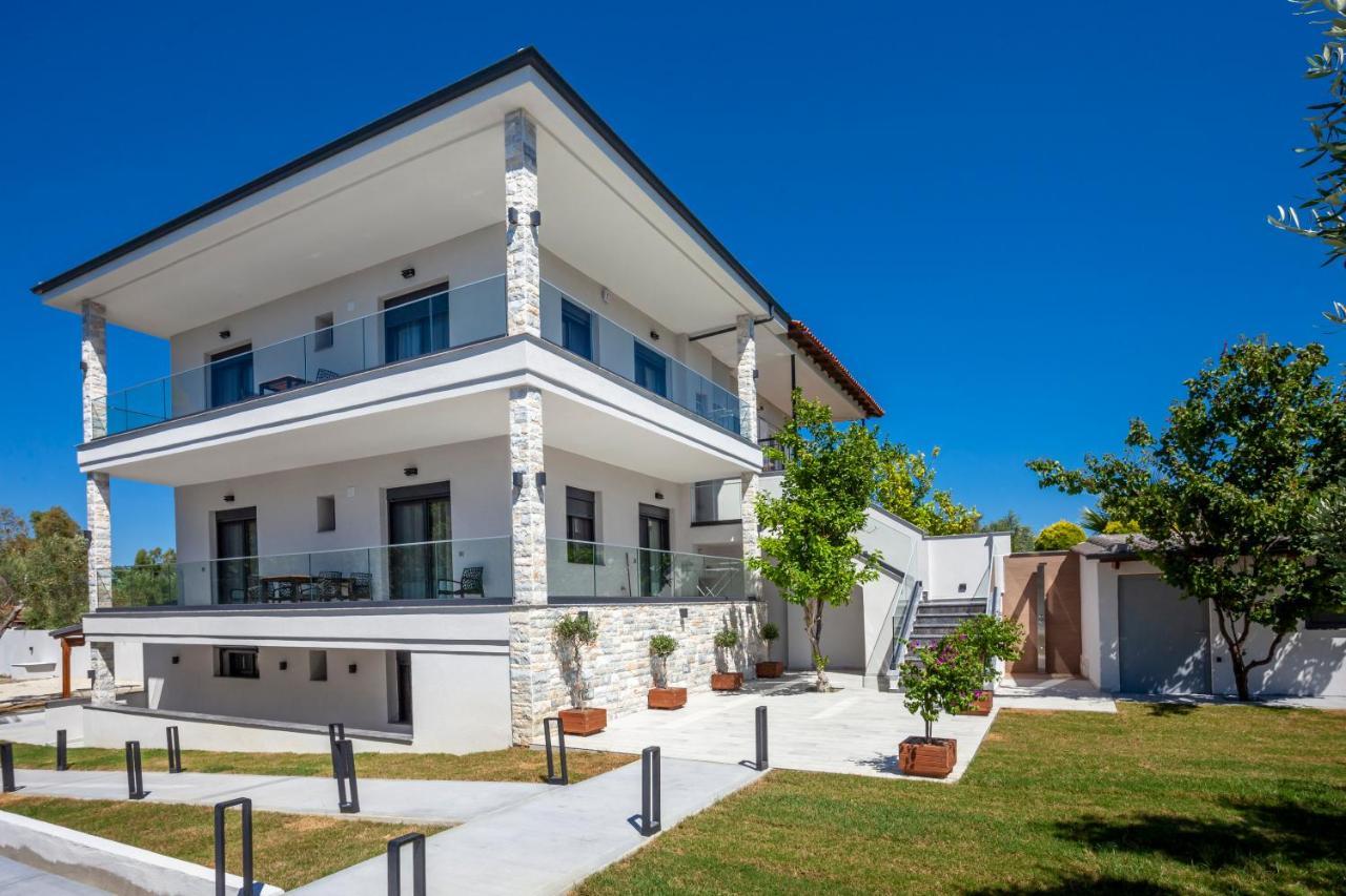 Olia Seaside Residence 120M From The Beach 페프코초리 외부 사진
