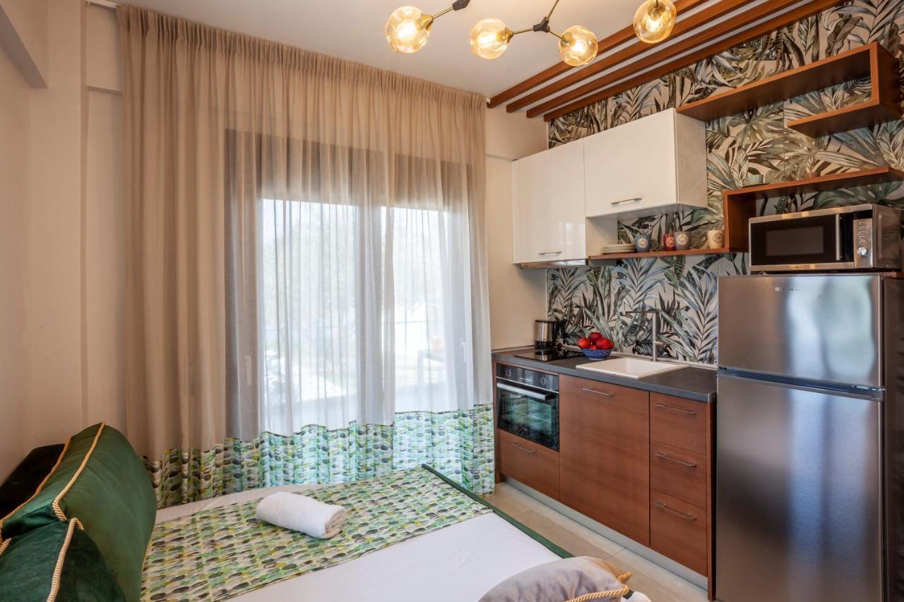 Olia Seaside Residence 120M From The Beach 페프코초리 외부 사진
