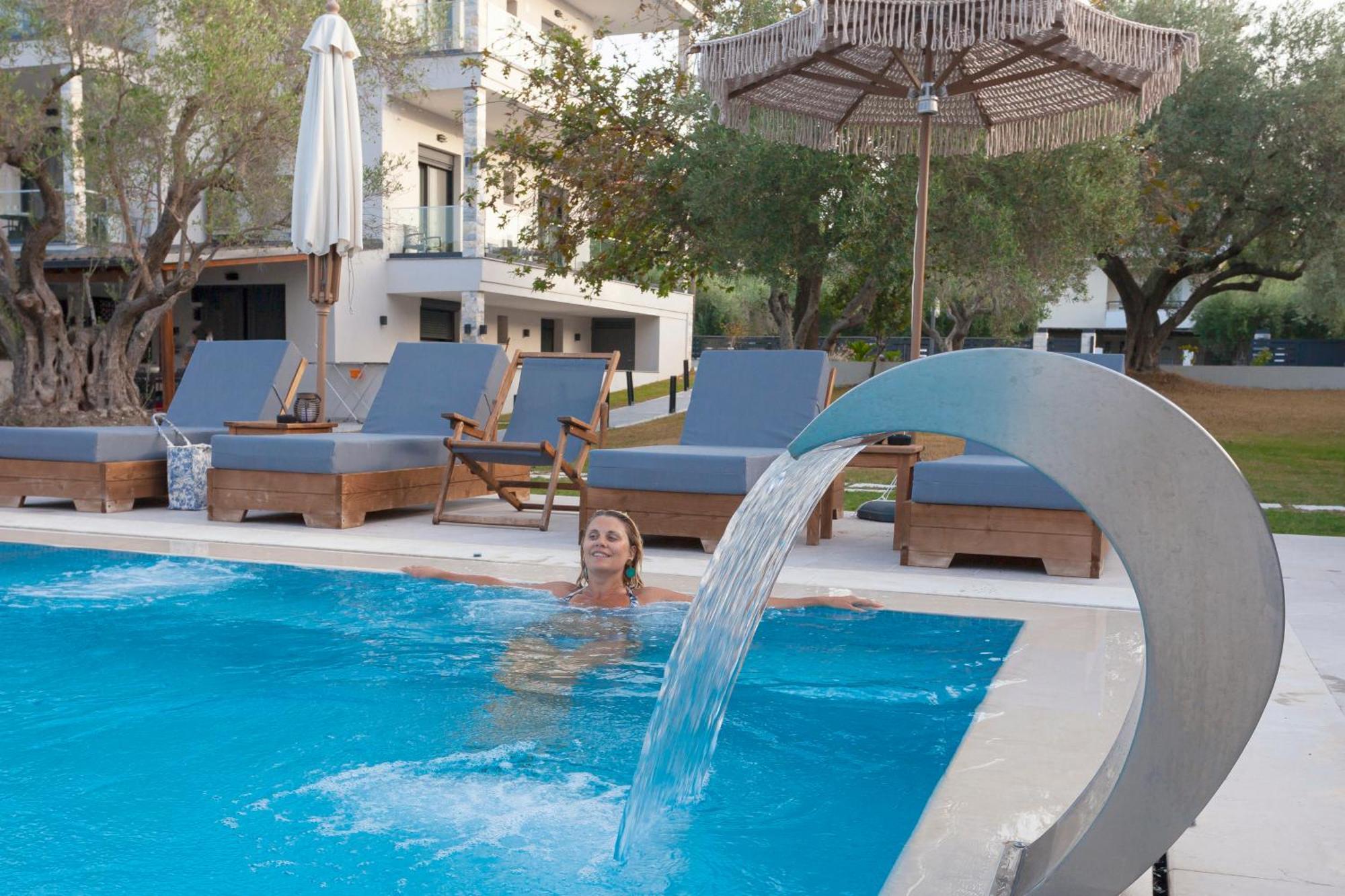 Olia Seaside Residence 120M From The Beach 페프코초리 외부 사진