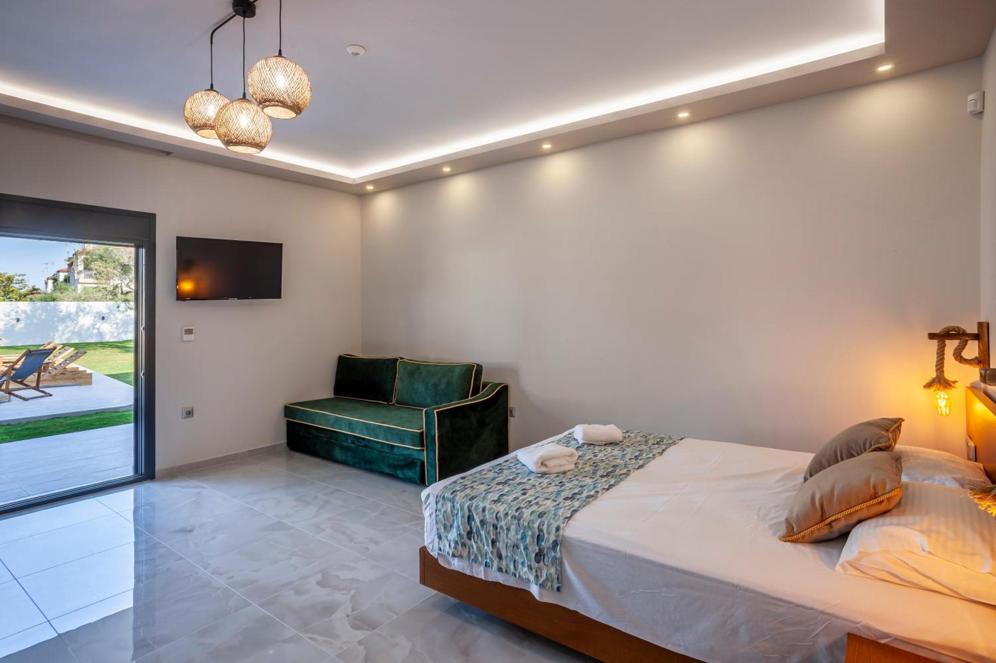 Olia Seaside Residence 120M From The Beach 페프코초리 외부 사진